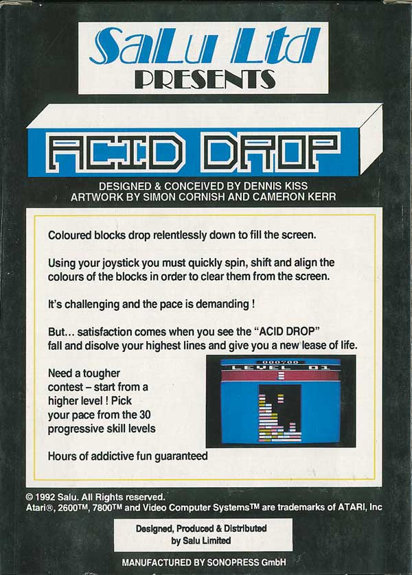 Acid Drop - Box Back