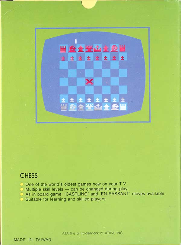 Chess - Box Back