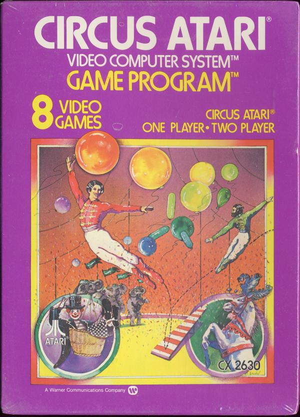 Circus Atari - Box Front