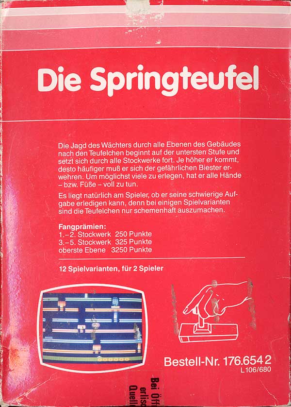 Die Springteufel - Box Back