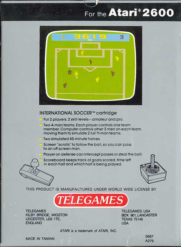 International Soccer - Box Back