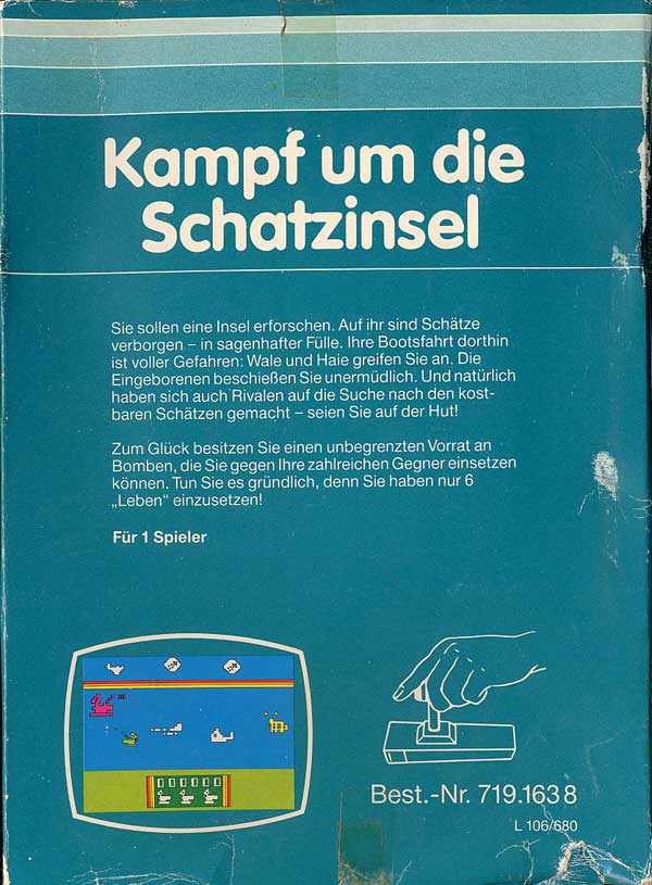 Kampf um die Schatzinsel - Box Back