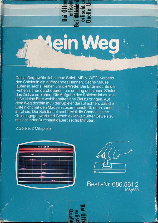 Mein Weg - Box Back