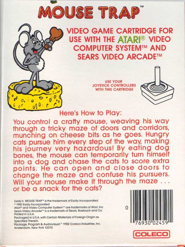 Mouse Trap - Box Back