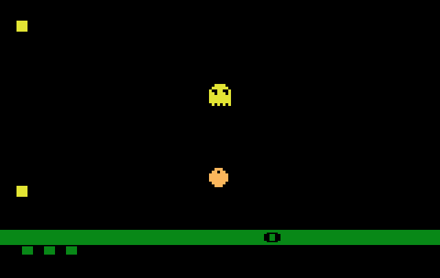 Invisible Pac-man - Hack Screenshot