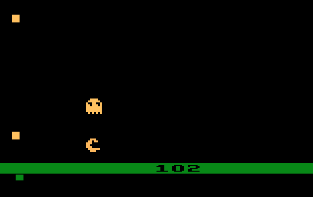 Invisible Pac-man - Hack Screenshot