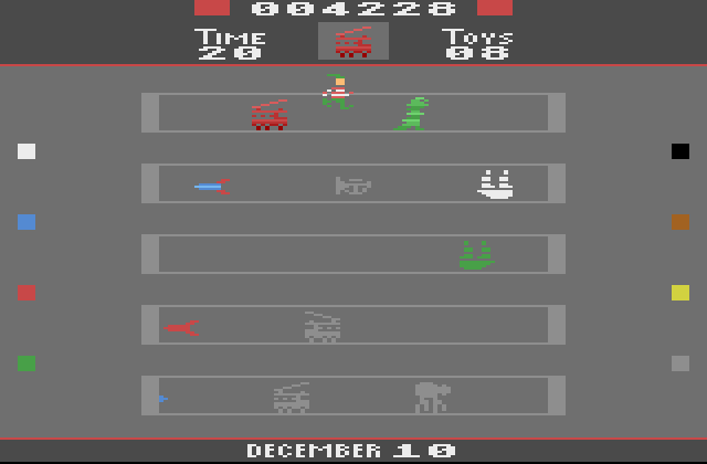 2006 AtariAge Holiday Cart: Toyshop Trouble - Screenshot