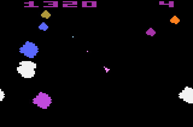 Borgwars Asteroids - Original Screenshot