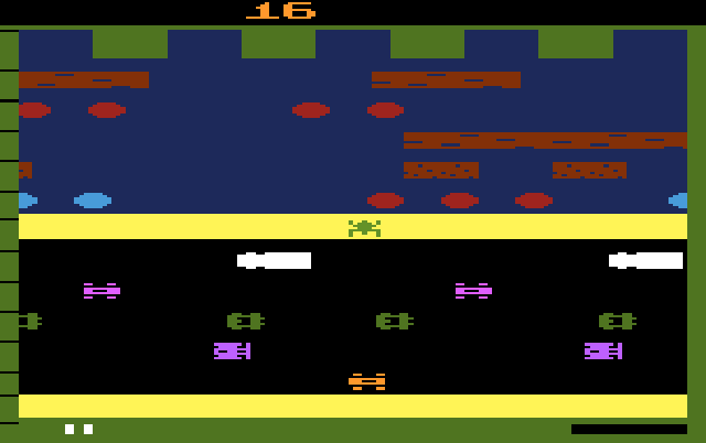 Frogger - Screenshot