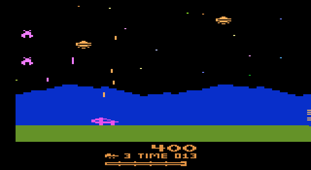 Moon Patrol - Screenshot