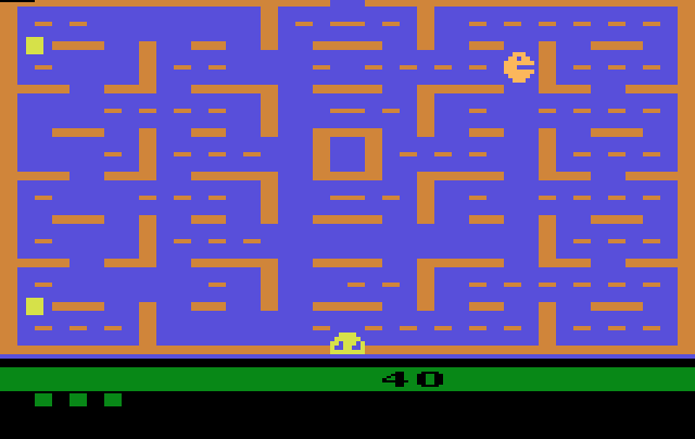 Invisible Pac-man - Original Screenshot