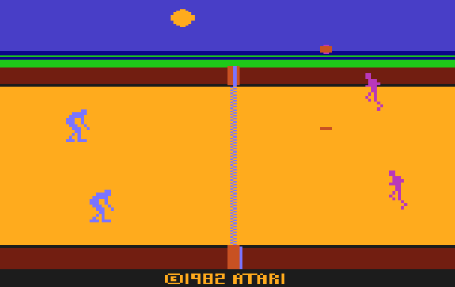 RealSports Volleyball - Screenshot