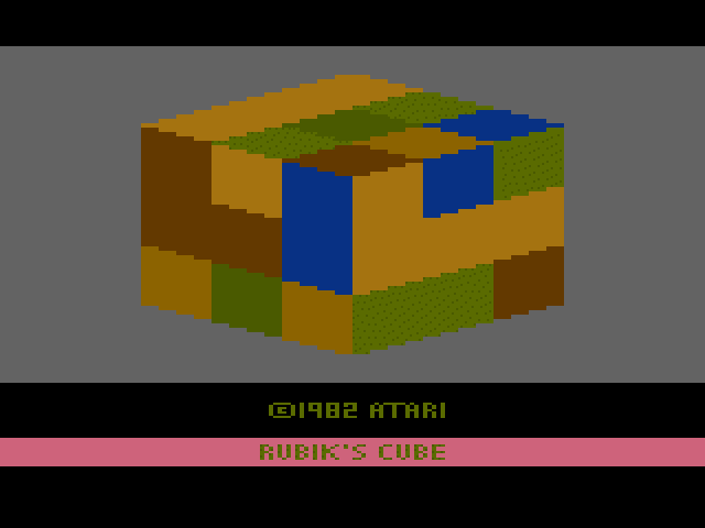 Rubik's Cube 3D - Screenshot