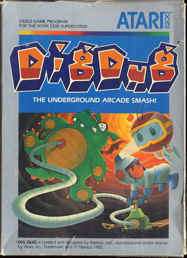 Dig Dug - Box Front