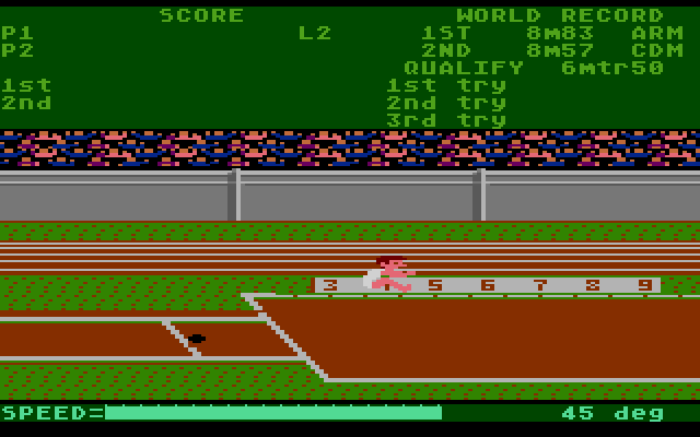 Track and Field - Screenshot