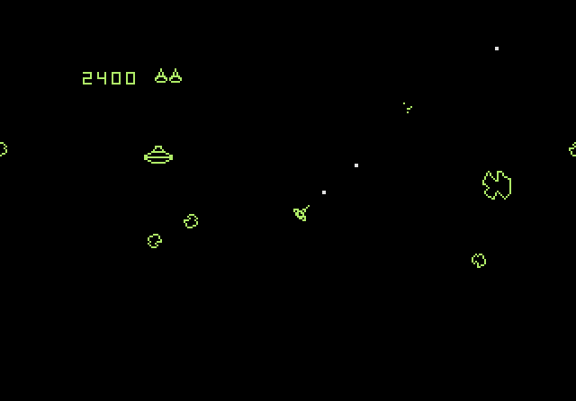 Asteroids Deluxe - Screenshot