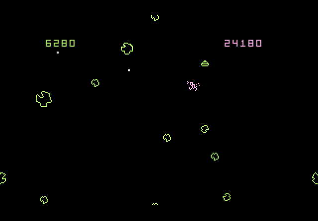 Asteroids Deluxe - Screenshot