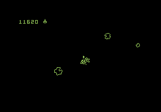 Asteroids Deluxe - Screenshot