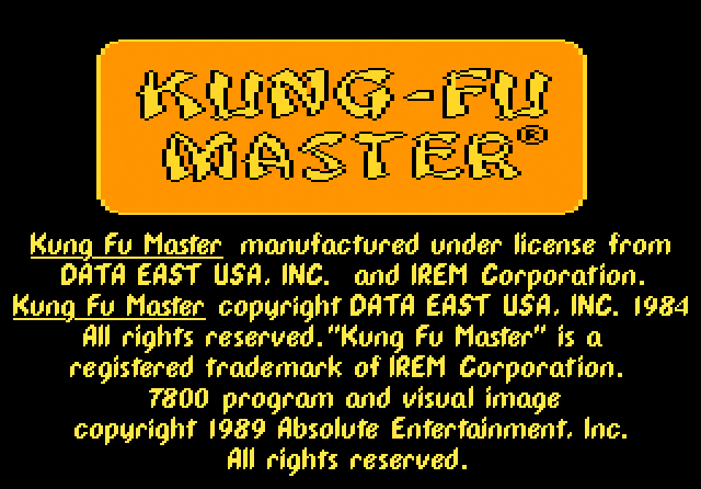 Kung-Fu Master - Screenshot