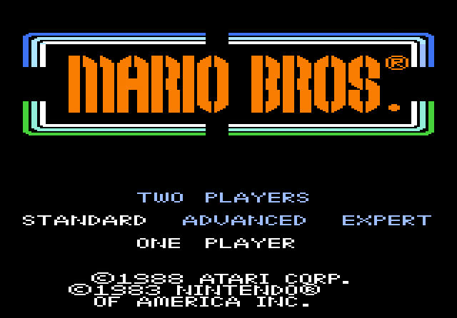 Mario Bros. - Screenshot