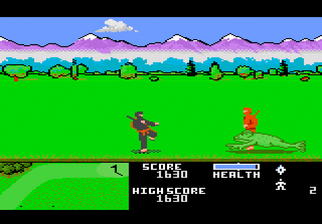 Ninja Golf - Screenshot