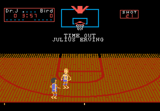 One-on-One Basketball - Screenshot