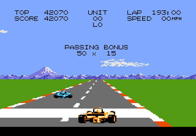 Pole Position II - Screenshot