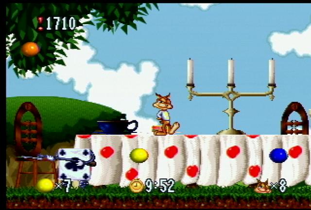 Bubsy: Fractured Furry Tails - Screenshot