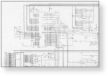 Atari Lynx System Board - Upper Left Corner