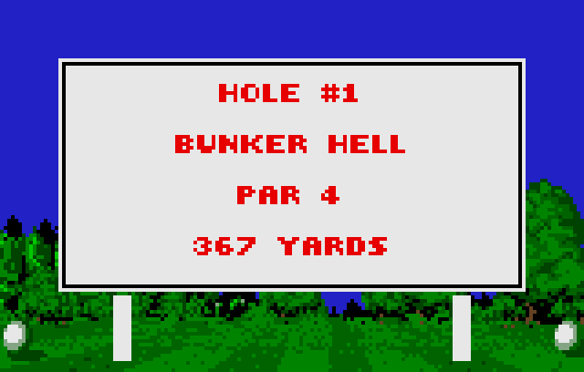 Awesome Golf - Screenshot