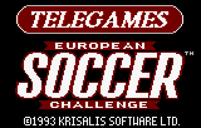 European Soccer Challenge - Screenshot