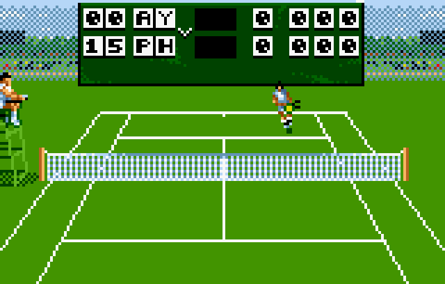 Jimmy Connors' Tennis - Screenshot