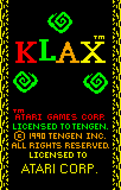 KLAX - Screenshot