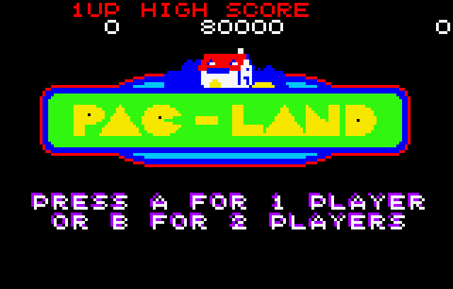 Pac-Land - Screenshot