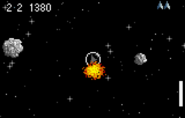 Super Asteroids & Missile Command - Screenshot