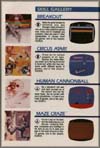 Page 9, Breakout, Circus Atari, Human Cannonball, Maze Craze