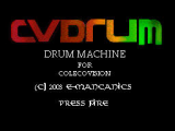 CVDRUM Splash Screen