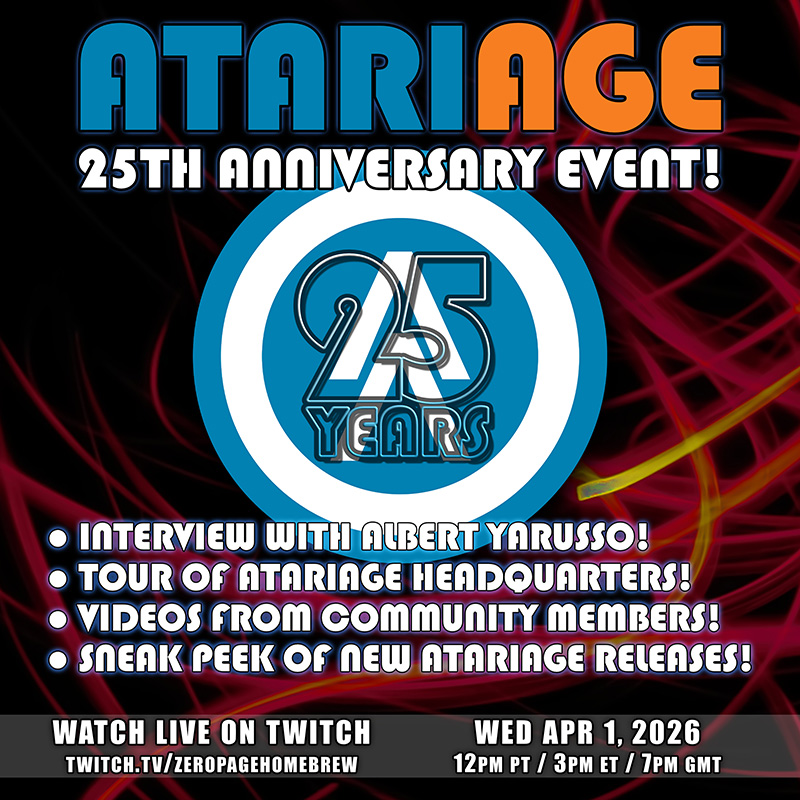 AtariAge 25th Anniversary Event!