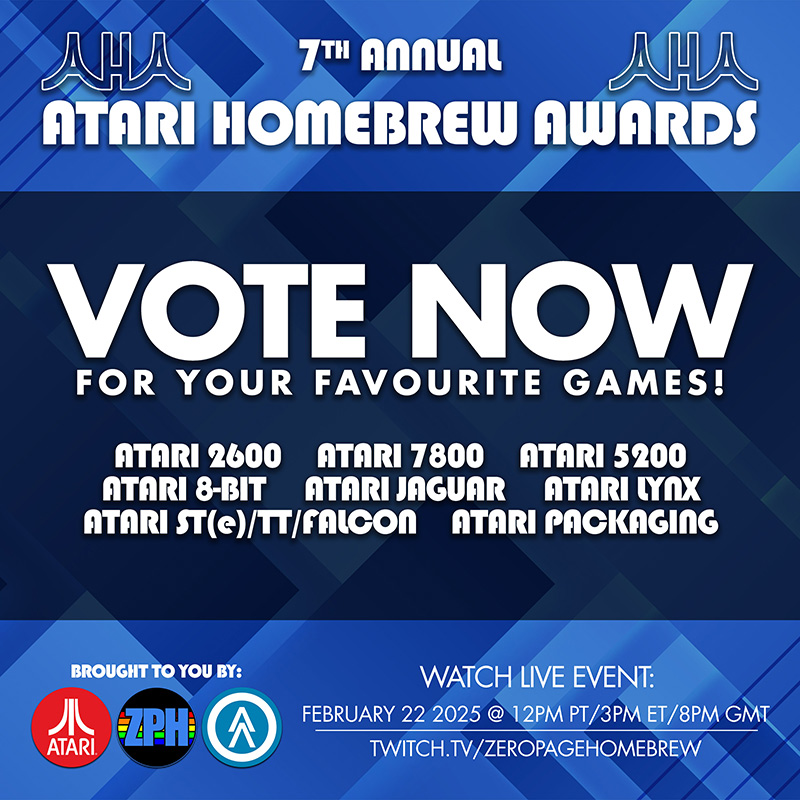 7th Annual Atari Homebrew Awards