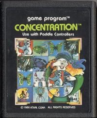 Game of Concentration - Cartridge