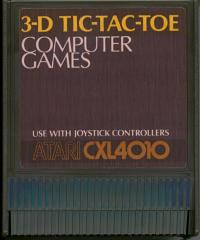 3-D Tic-Tac-Toe - Cartridge