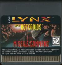 Super Asteroids & Missile Command - Cartridge