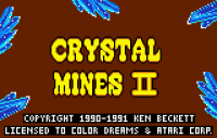 Crystal Mines II - Screenshot