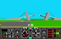 Hard Drivin' - Screenshot