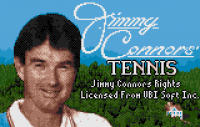 Jimmy Connors' Tennis - Screenshot