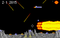 Super Asteroids & Missile Command - Screenshot